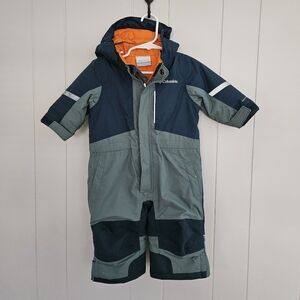 Columbia Baby Toddler Two-Tone Waterproof Snowsuit Size 6-12 Months